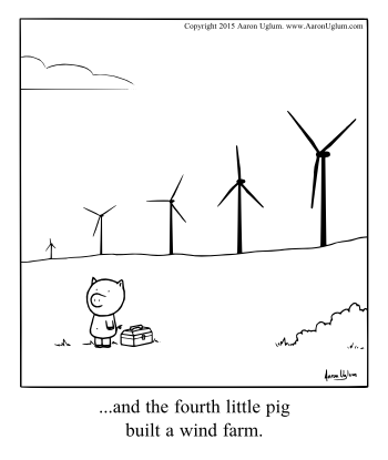 Panel Cartoons 12/11/15 - The Forth Little Pig